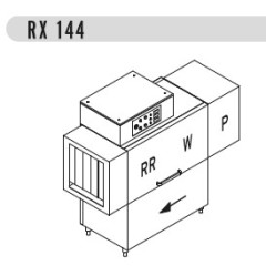 Машина посудомоечная DIHR RX 144 SX, XP, DR69