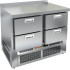 Стол морозильный HICOLD GNE 22/BT (R290)