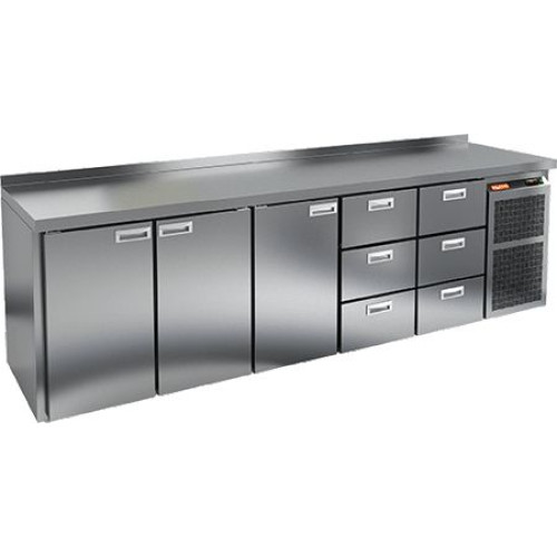 Стол с охлаждаемым шкафом HICOLD GN 11133 BR2 TN