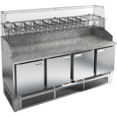 Стол для пиццы HICOLD PZE3-1111/SN камень