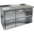 Стол с охлаждаемым шкафом HICOLD SN 22 BR2 TN