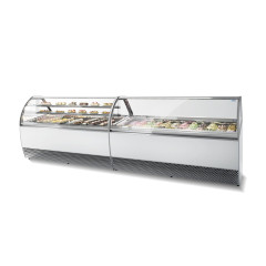 Витрина для мороженого ISA MILLENIUM LX H135 220 VG RV - VP RV
