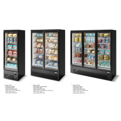 Горка морозильная ISA GALAXY TB 2P H205, отделка RAL 9006