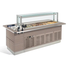 Стол швед.охлаждаемый островной ENOFRIGO FAST GOURMET SERVITO RF 1000 цвет 608