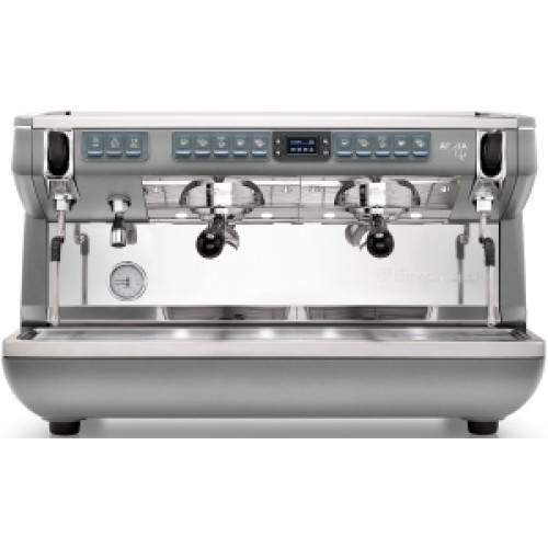 Кофемашина рожковая Nuova Simonelli Appia LIFE 2gr Timer 220V metallic grey, high groups, economizer