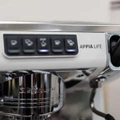 Кофемашина рожковая Nuova Simonelli Appia LIFE 2gr V 220V white, high groups, economizer
