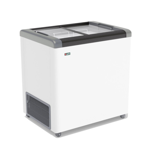 Ларь морозильный Frostor GELLAR FG 250 с прямое стекло серый (пропан)