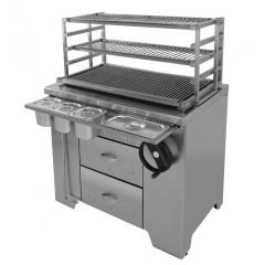 Мангал угольный многофункциональный GRILL MASTER умм