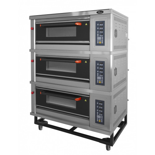 Шкаф жарочно-пекарский GRILL MASTER ШПЭ/3 (400 C, с парогенераторами)