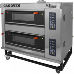 Печь подовая Grill Master ШЖГ/2 (400 C, с пароувлажнением)