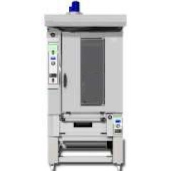 Печь миниротационная электрическая с подом на колесах APACH BAKERY LINE C46EL TSTA, E218PA/C
