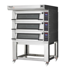 Печь подовая с подставкой без направляющих APACH BAKERY LINE E2LK2L DPBI-T