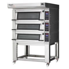Печь подовая с подставкой без направляющих APACH BAKERY LINE E2PSK2L DPBI-T без пароувлажнения