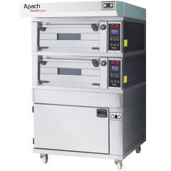 Печь подовая для пиццы с расстойкой APACH BAKERY LINE E4L2PZP DPBI-T