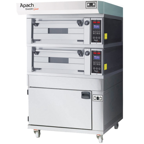 Печь подовая для пиццы с расстойкой APACH BAKERY LINE E4L2PZP DPBI-T