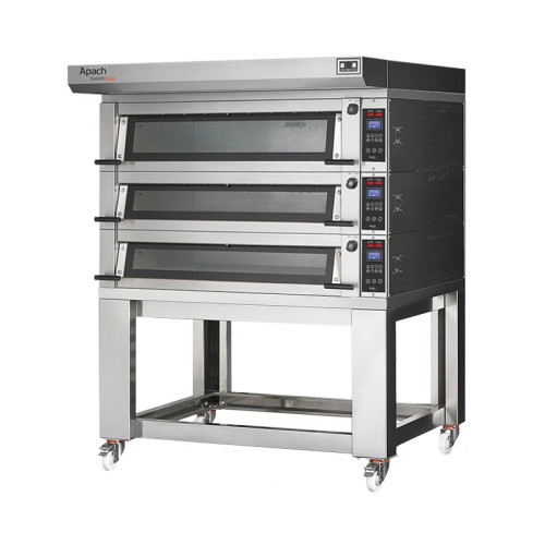 Печь подовая с подставкой без направляющих APACH BAKERY LINE E4K4L DPBI-T