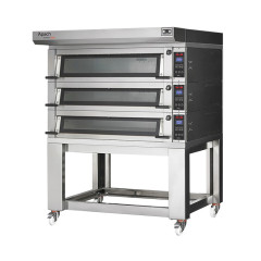 Печь подовая с подставкой без направляющих APACH BAKERY LINE E4K6L DPBI-T