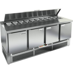 Стол для салатов HICOLD SLE1-1111GN (1/3) КРЫШКА