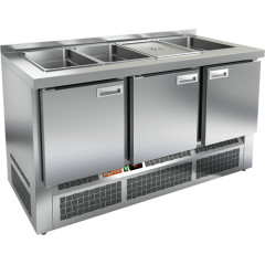 Стол для салатов HICOLD SLE3-111GN БЕЗ КРЫШКИ