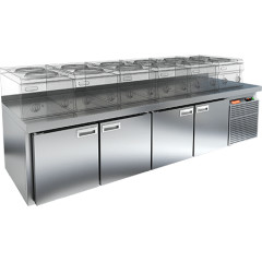 СТОЛ С МОРОЗИЛЬНЫМ ШКАФОМ HICOLD SN 1111/BT LT Sh (R290)