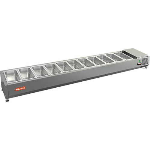 Витрина VRTO 2280 для стола HICOLD PZ3