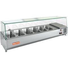Витрина холодильная настольная HICOLD VRX 1500 1/3