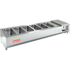 Витрина холодильная настольная HICOLD VRTO 1390 1/4