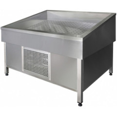 Витрина холодильная Финист VF/1250 (1250х1000х690/930) оттайка газом