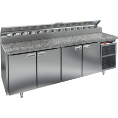 Стол для пиццы HICOLD PZ2-1111/GN (1/6H) камень (R290)