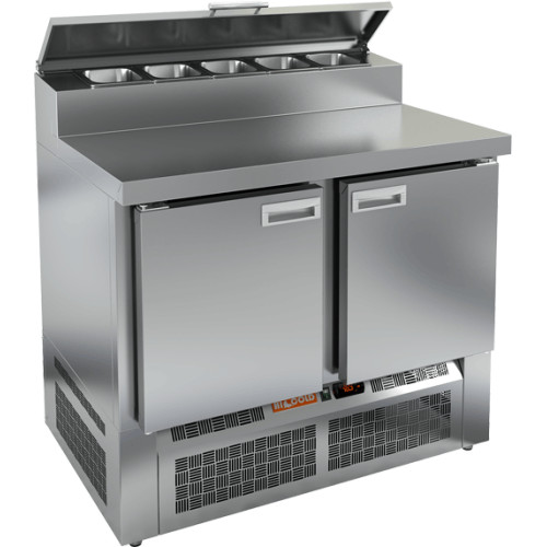 Стол для пиццы HICOLD PZE2-11/GN (1/6H) (R290)