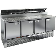 Стол для пиццы HICOLD PZE2-1111GN (1/6) камень