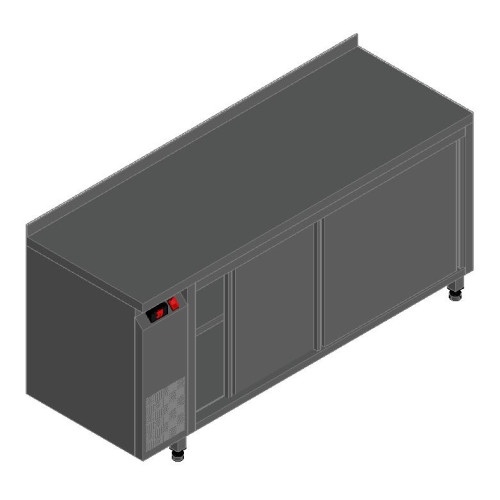 Стол с тепловым шкафом HICOLD TS 17 SN