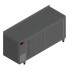 Стол с тепловым шкафом HICOLD TS 17 SN