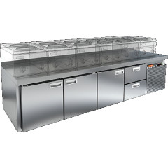 СТОЛ С морозильным ШКАФОМ HICOLD GN 1112/BT LT Sh