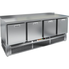 Стол с морозильным шкафом HICOLD GNE 1111/BT BOX (R290)