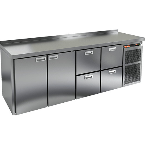 Стол с морозильным шкафом HICOLD GN 1122 BR2 BT (R290)