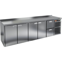 Стол с охлаждаемым шкафом HICOLD GN 11112 BR2 BT