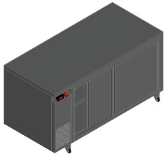 Стол с тепловым шкафом HICOLD TS T 15 GN O м