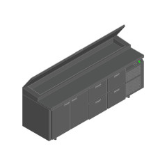 Стол для пиццы HICOLD PZ1-1122/GN (1/3H)