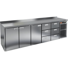 Стол с морозильным шкафом HICOLD SN 11133 BR2 BT (R290)