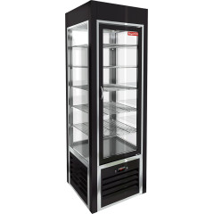 Витрина холодильная HICOLD VRC 350 Sh Black FR