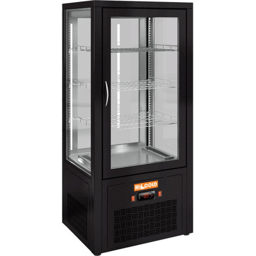 Витрина HICOLD VRC T 100 BLACK (R404)