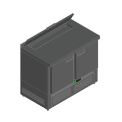 Стол для салатов HICOLD SLE2-11SN (1/6) з с крышк.