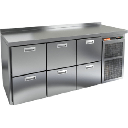 Стол морозильный HICOLD GN 222 BR2 BT (, 100мм столешн.)