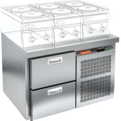 Стол холодильный HICOLD SN 2 BR2 TN LT O