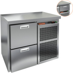 Стол холодильный HICOLD SNS 2 BR2 TN-B O (, 100мм столешн.)