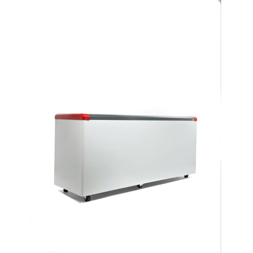 Ларь морозильный Frostor GELLAR FG 700 с прямое стекло красный (пропан)