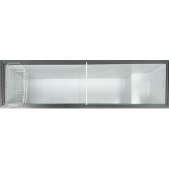 Ларь морозильный FROSTOR F 800 S белый (серая рамка) STANDART (пропан)