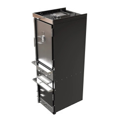 Гриль-смокер GRILLVETT CABINET-600 (классическое исполнение, черный)