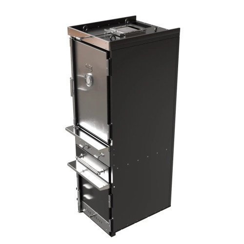 Гриль-смокер GRILLVETT CABINET-600 (классическое исполнение, черный)